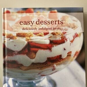 NWOT Easy Desserts Cookbook